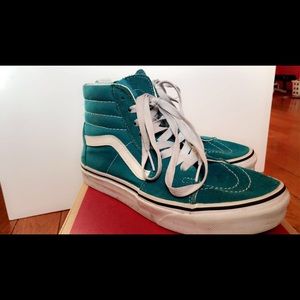 Teal vans